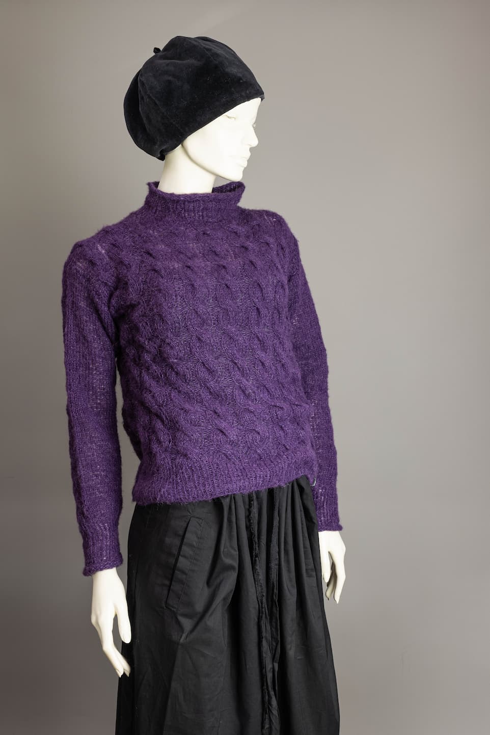 Violett Strickpullover