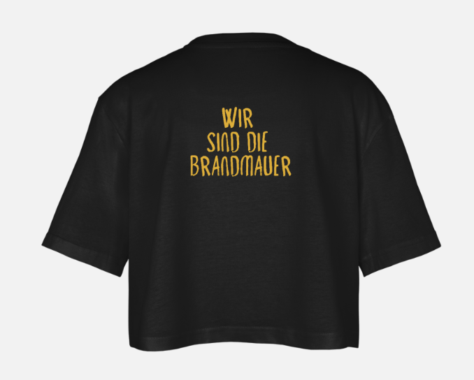 Statement Shirt cropped