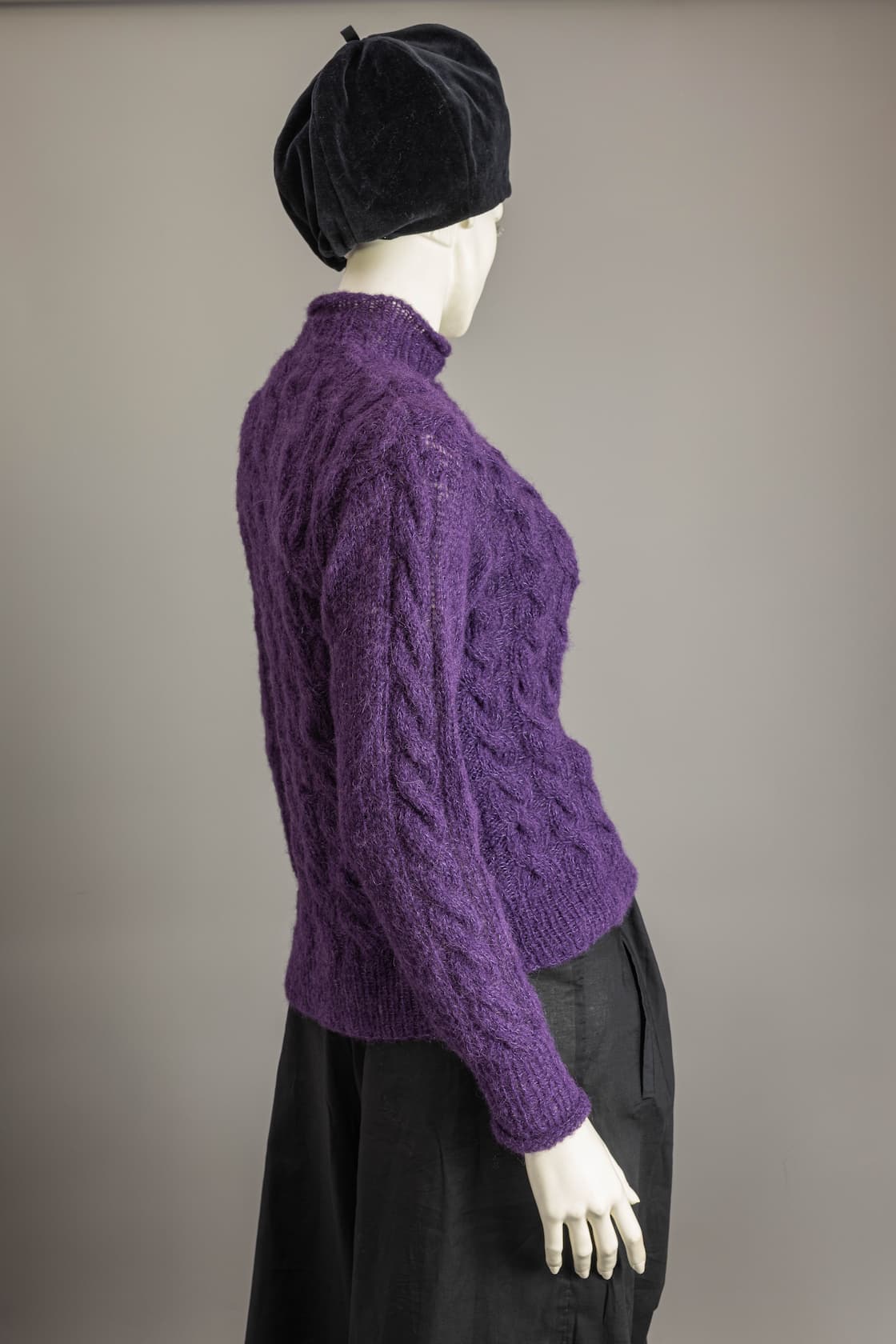 Violett Strickpullover