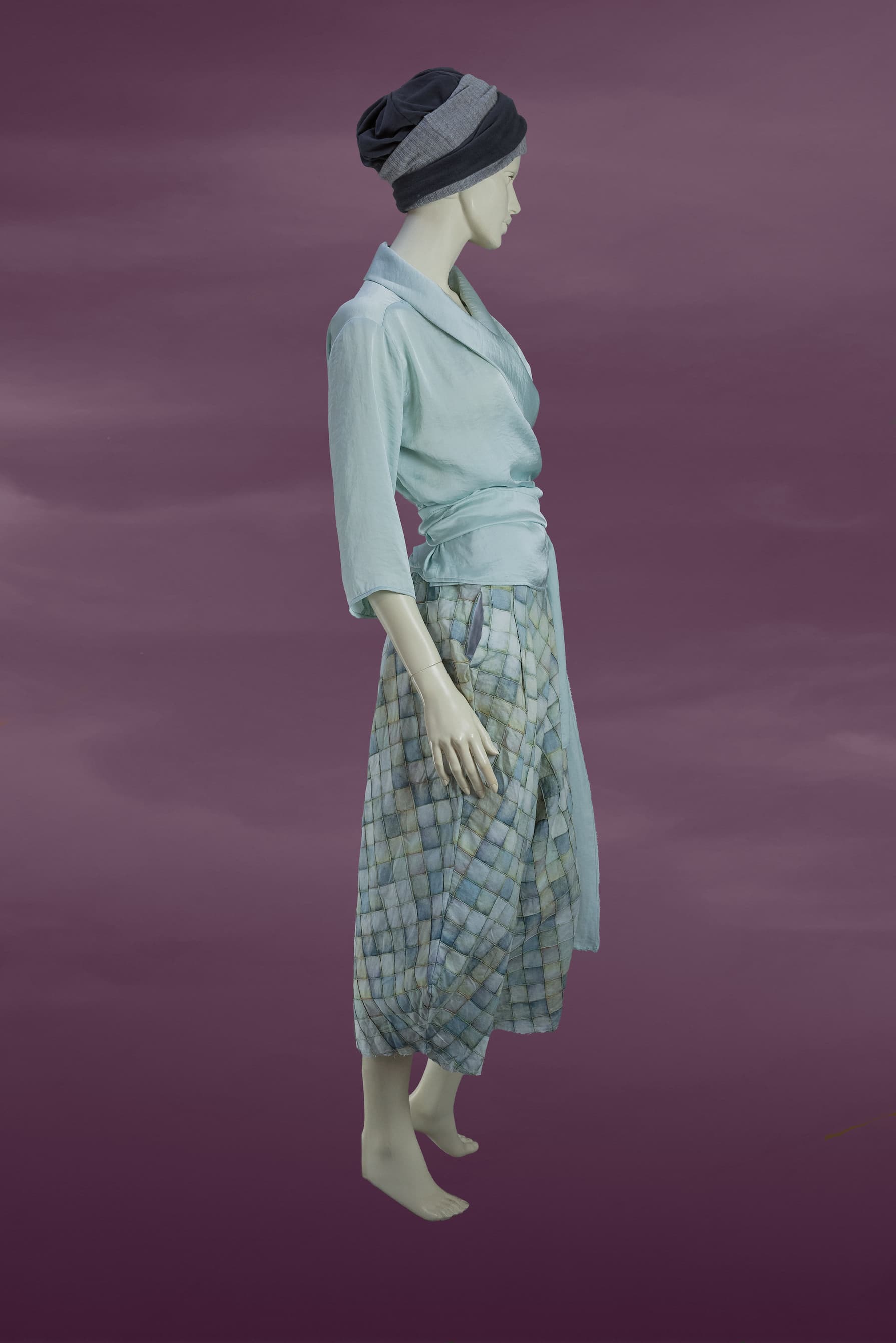 Elwaron Wickelbluse print