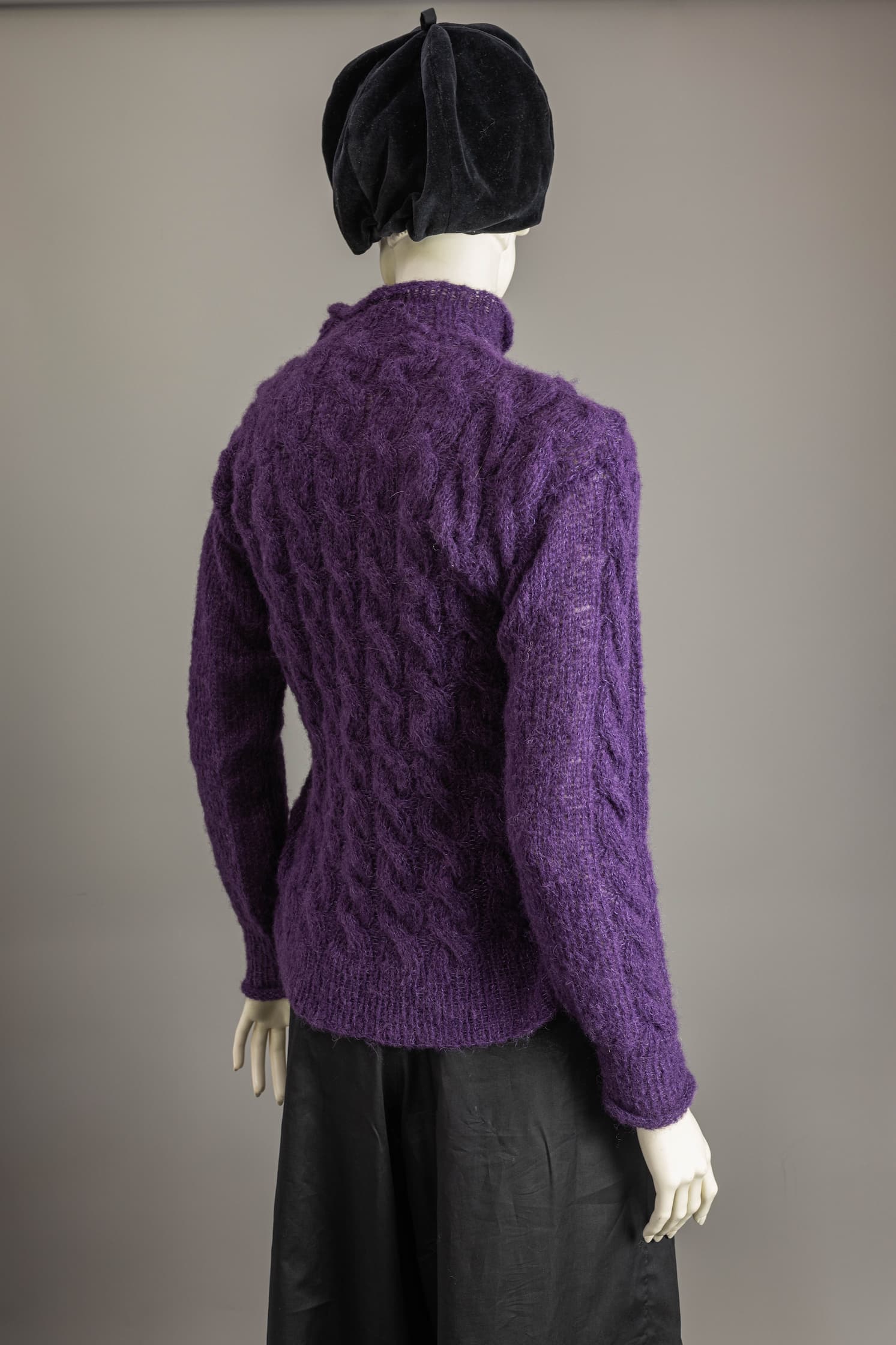 Violett Strickpullover