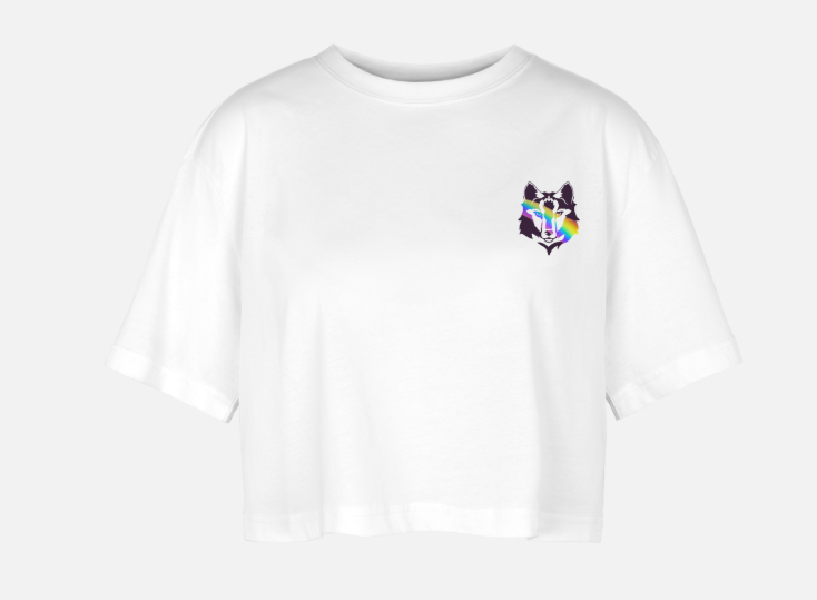 Statement Shirt cropped