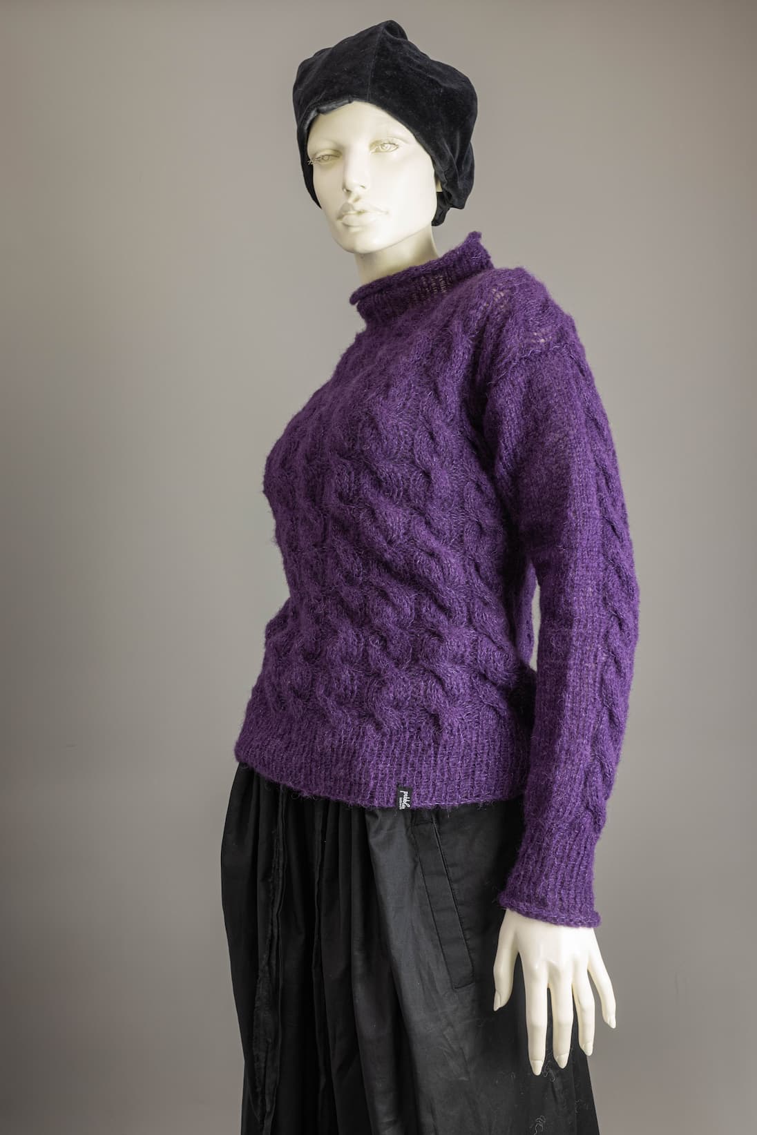 Violett Strickpullover