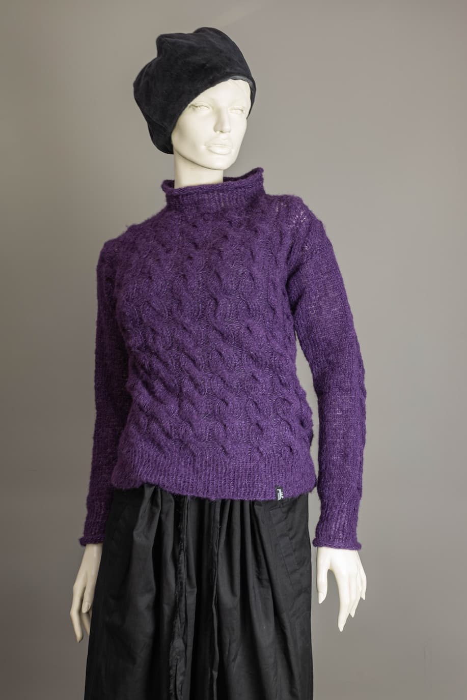 Violett Strickpullover