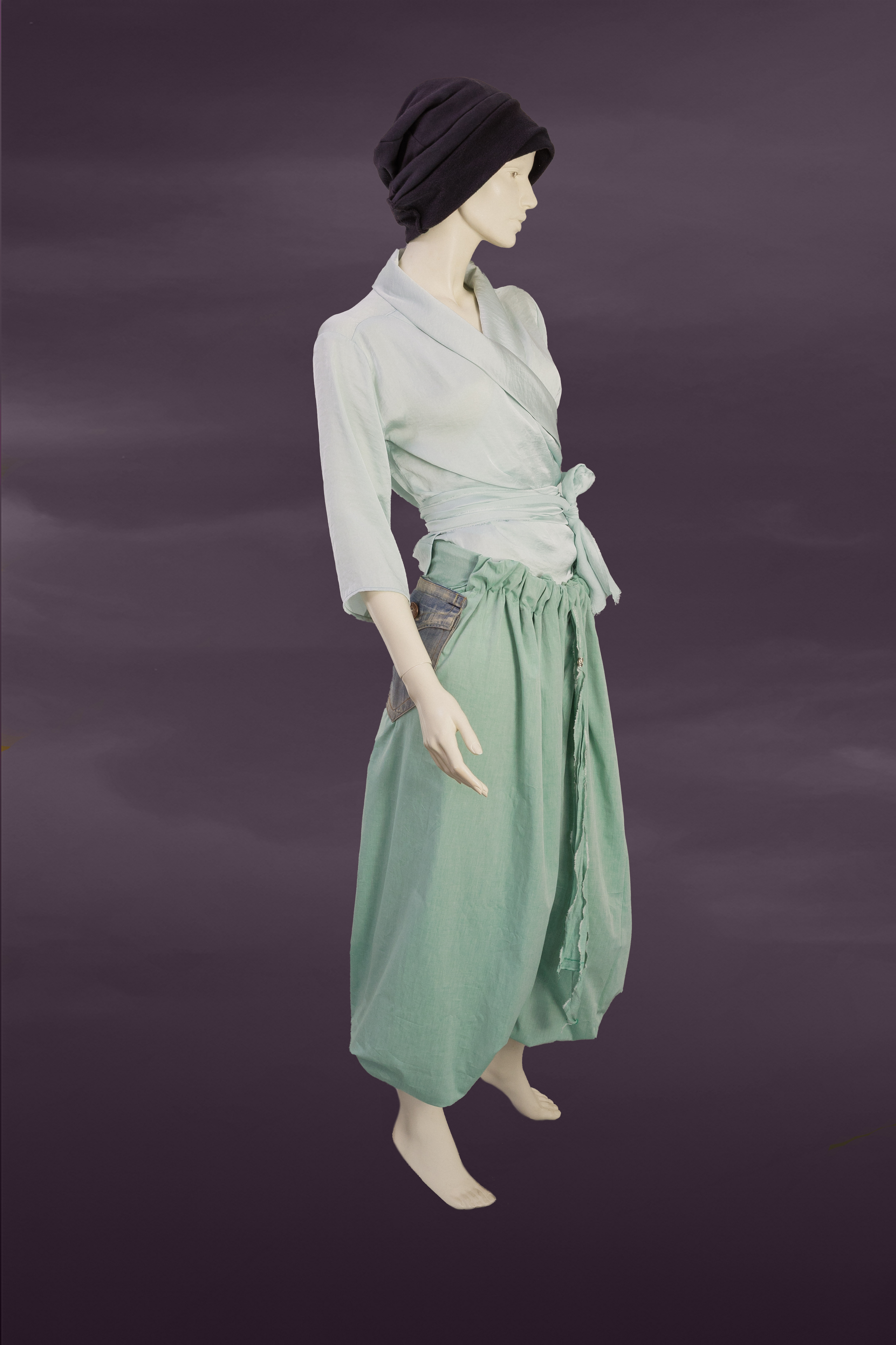 Elwaron Wickelbluse uni
