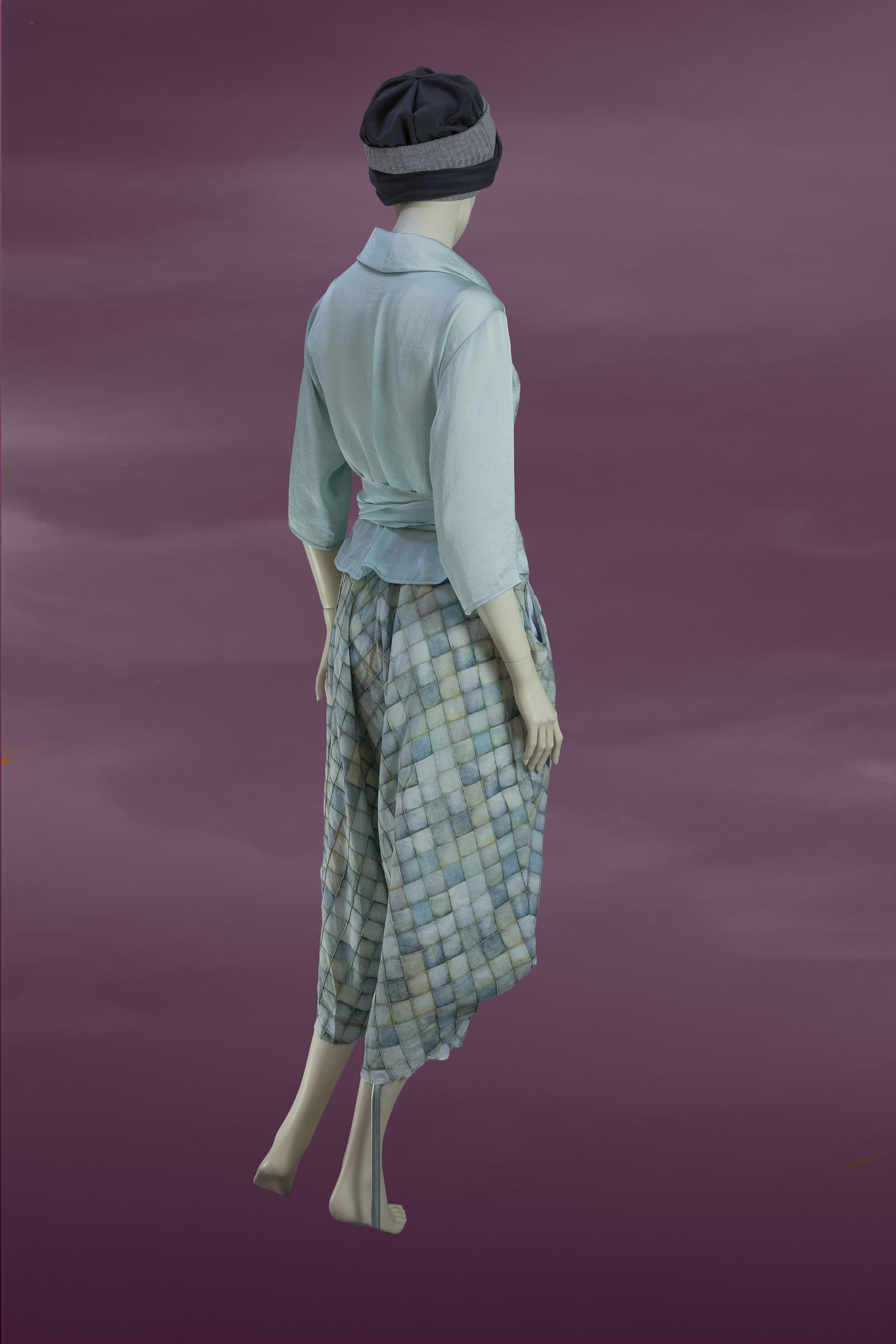 Elwaron Wickelbluse print